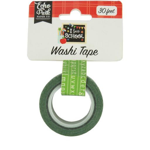 Echo Park I Love School - Alphabet Washi Tape