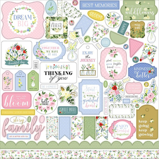 Carta Bella Flora No 4 - Element Stickers