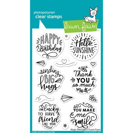 Lawn Fawn Clear Stamps - Magic Messages