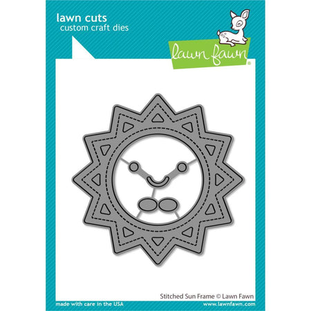 Lawn Fawn Craft Die - Stitched Sun Frame