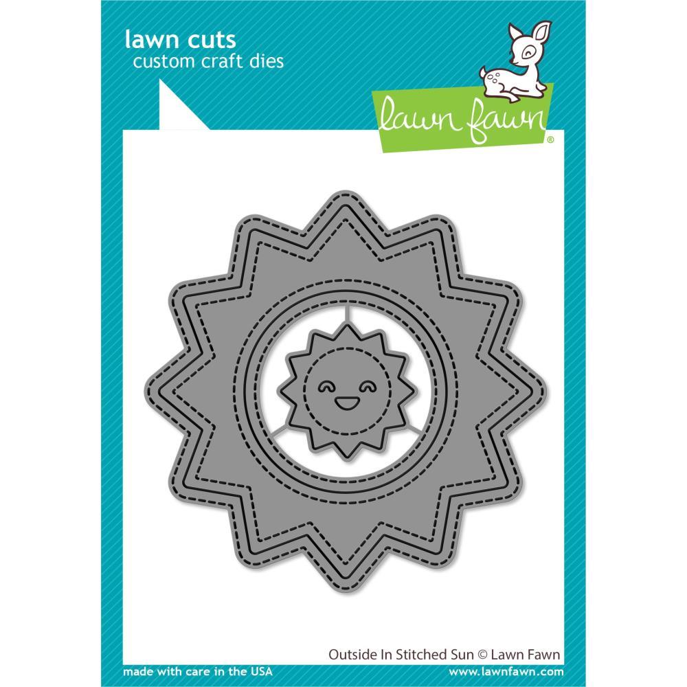 Lawn Fawn Craft Die - Outside In Stitched Sun