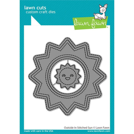 Lawn Fawn Craft Die - Outside In Stitched Sun