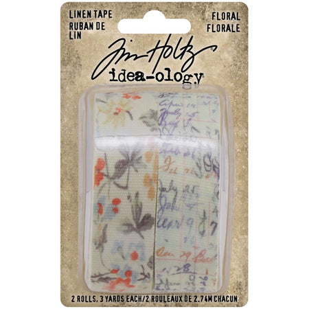 Tim Holtz Idea-ology - Linen Tape Floral