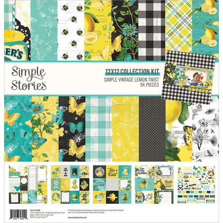 Simple Stories Simple Vintage Lemon Twist - 12x12 Collection Kit