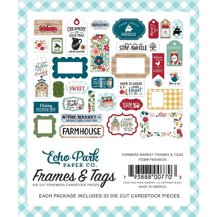 Echo Park Farmers Market - Frames and Tags