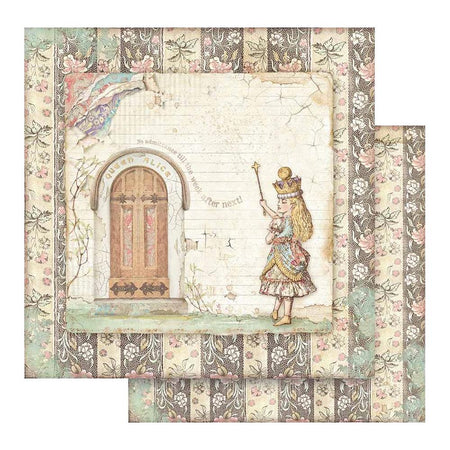 Stamperia Alice Through The Looking Glass - Door