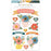 American Crafts Paige Evans Bungalow Lane - Dimensional Banner Stickers