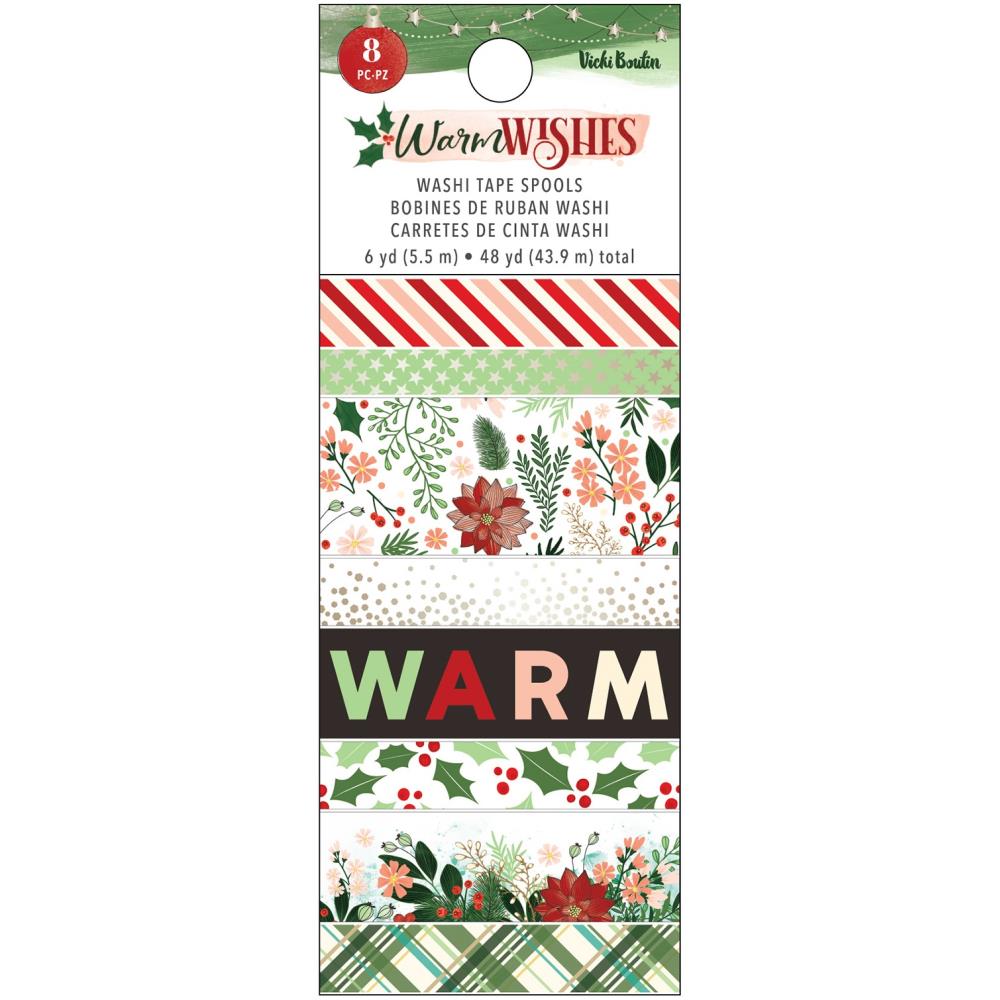 American Crafts Vicki Boutin Warm Wishes - Washi Tape