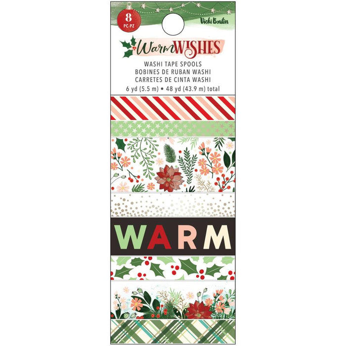 American Crafts Vicki Boutin Warm Wishes - Washi Tape