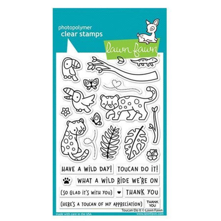 Lawn Fawn Clear Stamps - Toucan Do It