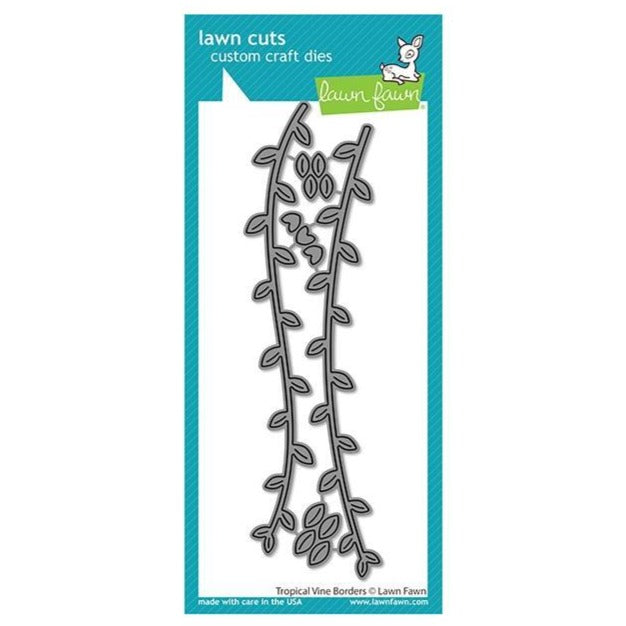 Lawn Fawn Craft Die - Tropical Vine Borders