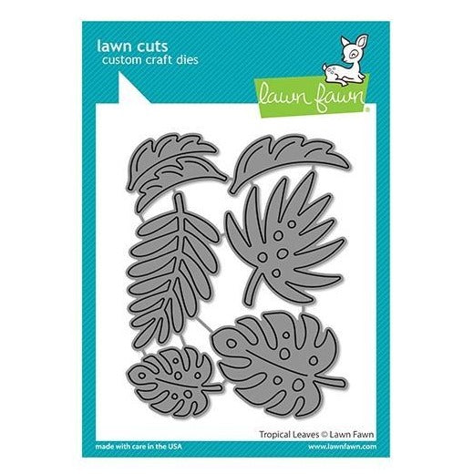 Lawn Fawn Craft Die - Tropical Leaves