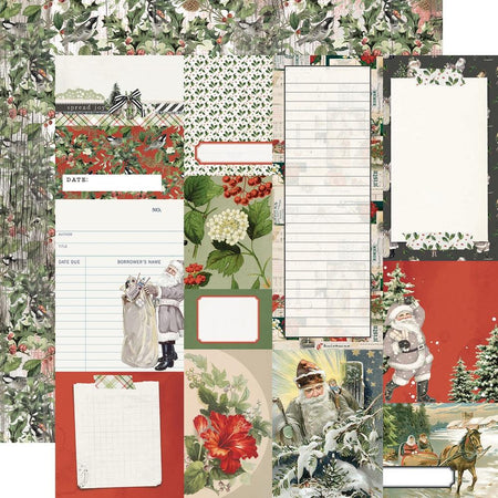 Simple Stories Simple Vintage Rustic Christmas - Journal Elements