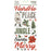 Simple Stories Simple Vintage Rustic Christmas - Foam Stickers