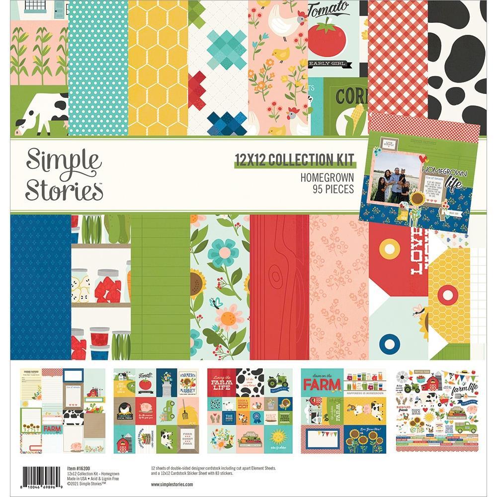 Simple Stories Homegrown - 12x12 Collection Kit
