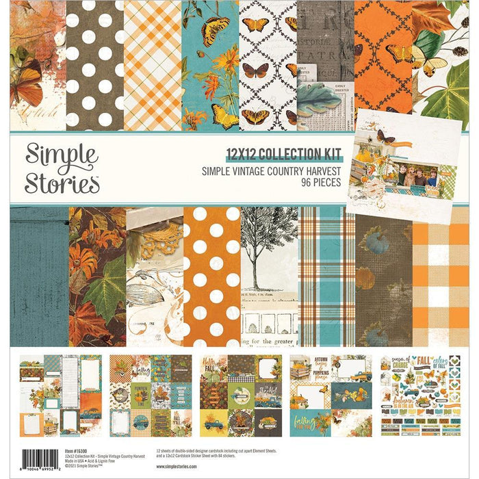 Simple Stories Simple Vintage Country Harvest - 12x12 Collection Kit