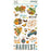 Simple Stories Simple Vintage Country Harvest - Chipboard Stickers