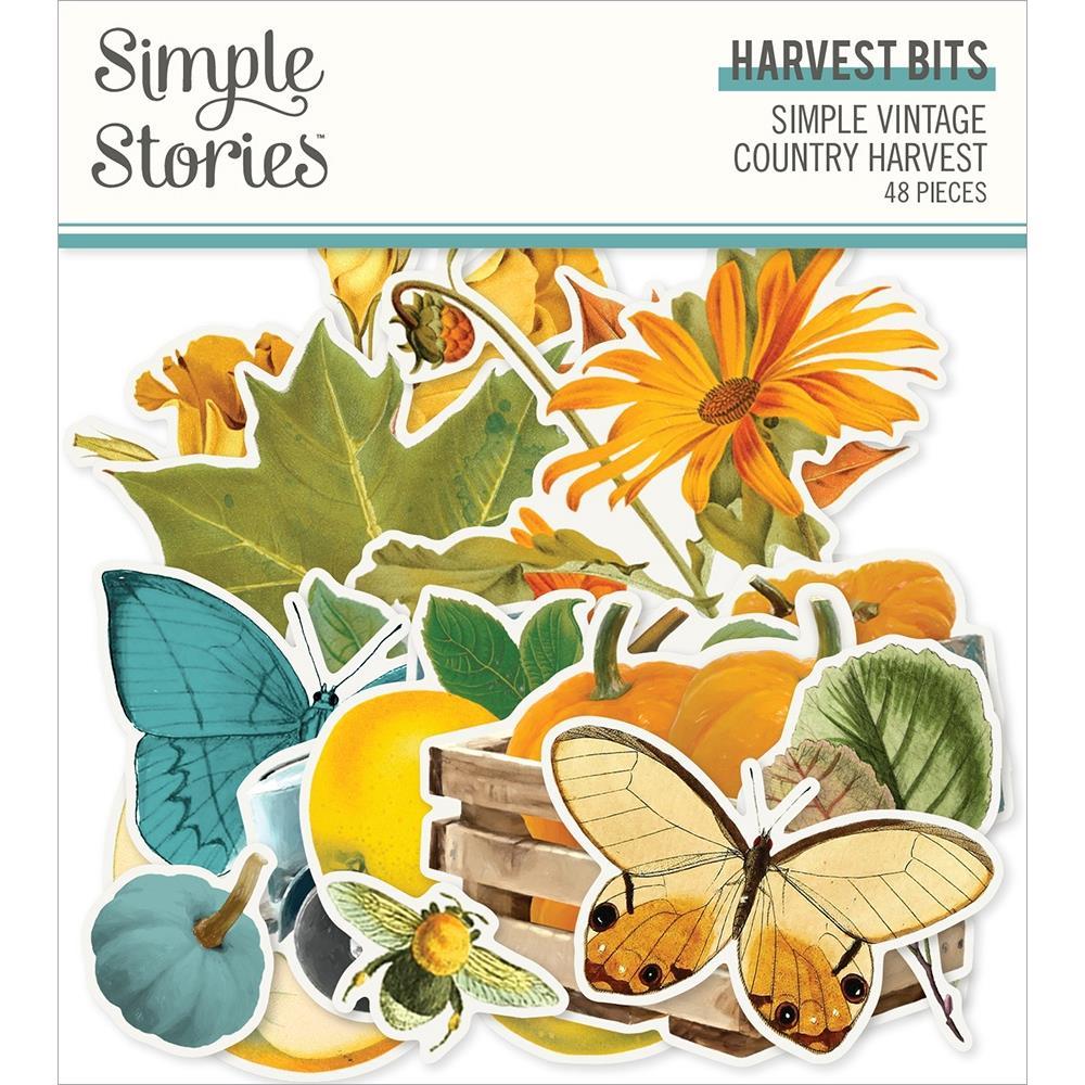 Simple Stories Simple Vintage Country Harvest - Harvest Bits & Pieces