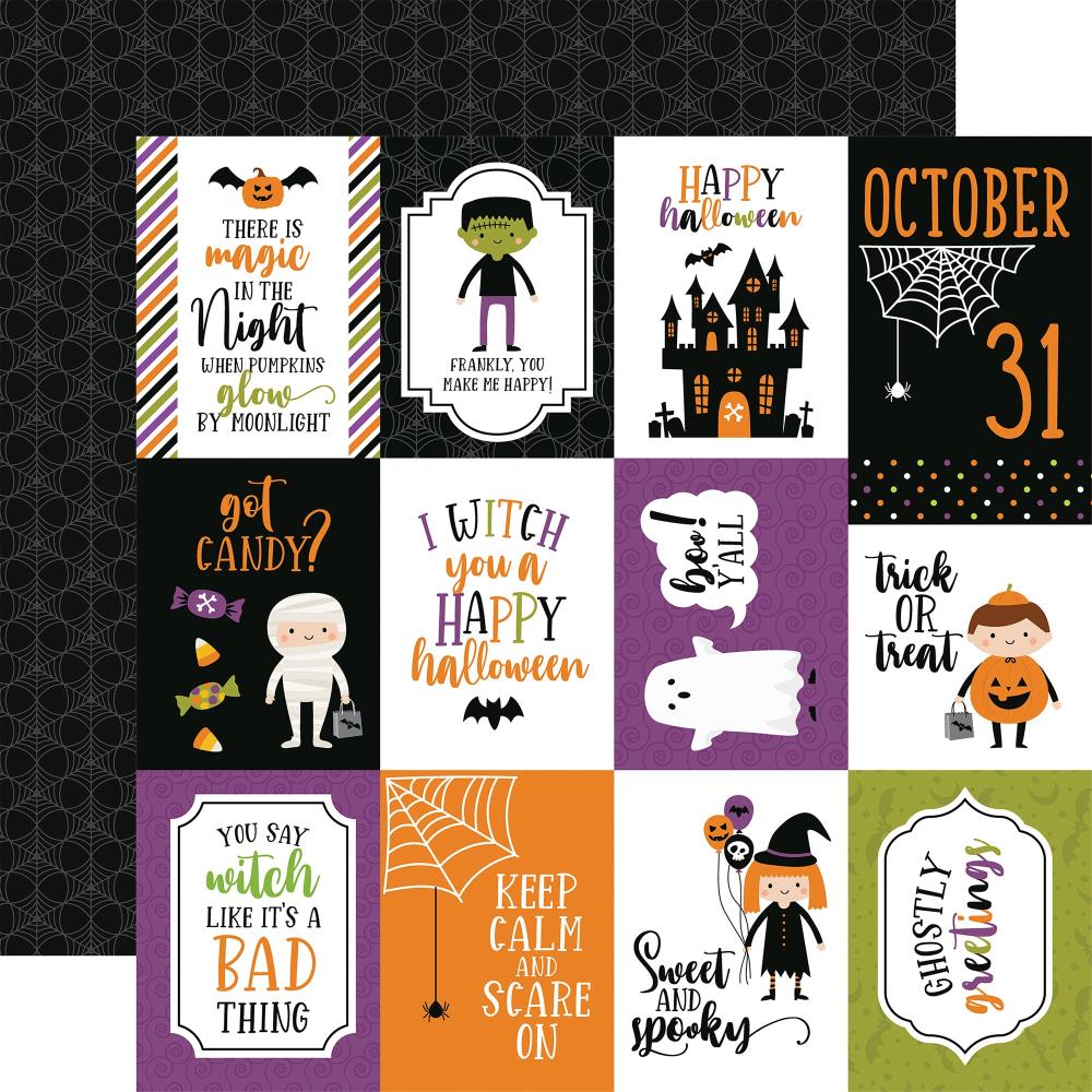 Echo Park Halloween Magic - 3x4 Journaling Cards