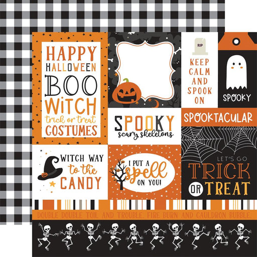 Echo Park Halloween Party - Multi Journaling Cards
