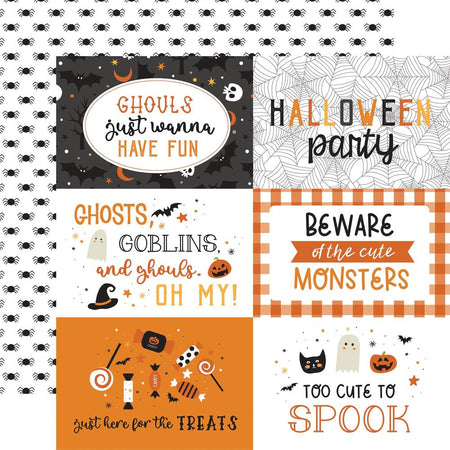 Echo Park Halloween Party - 6x4 Journaling Cards