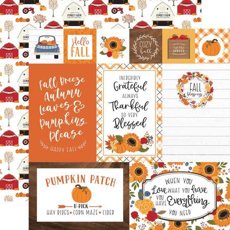 Echo Park Fall - Multi Journaling Cards