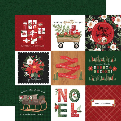 Carta Bella Happy Christmas - 4x4 Journaling Cards