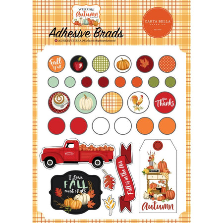 Carta Bella Welcome Autumn - Decorative Brads