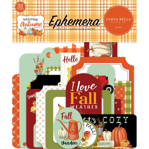 Carta Bella Welcome Autumn - Ephemera Icons