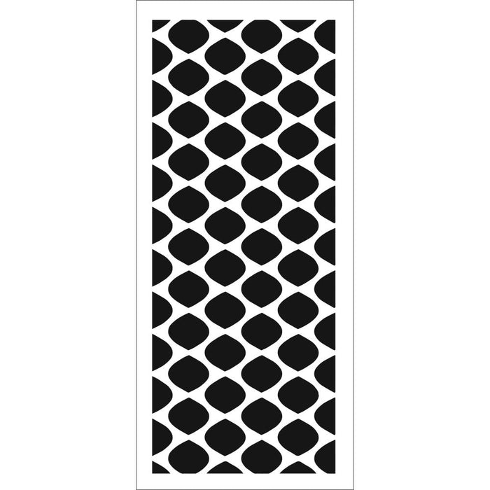 Crafter's Workshop Slimline Stencils - Fence Grid