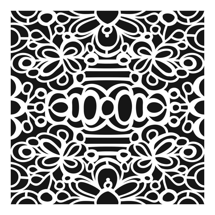 Crafter's Workshop 6x6 Template - Secret Garden