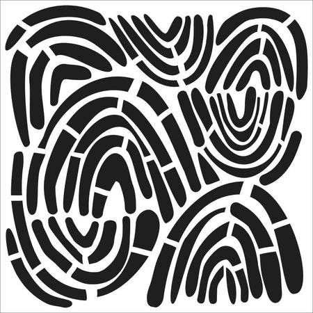 Crafter's Workshop 6x6 Template - Rainbow Montage