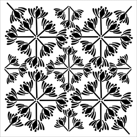 Crafter's Workshop 6x6 Template - Garden Tile