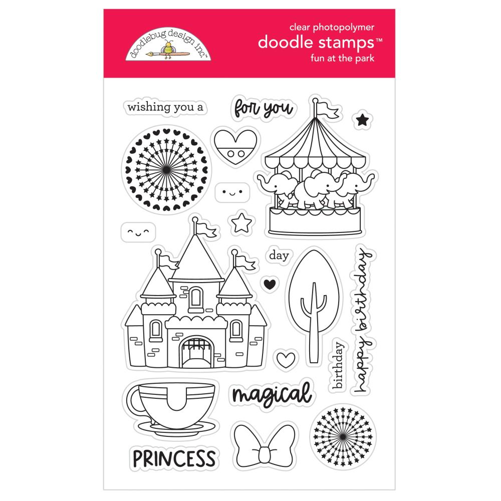 Doodlebug Design Fun At The Park - Fun At The Park Clear Stamps