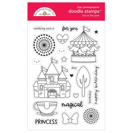 Doodlebug Design Fun At The Park - Fun At The Park Clear Stamps