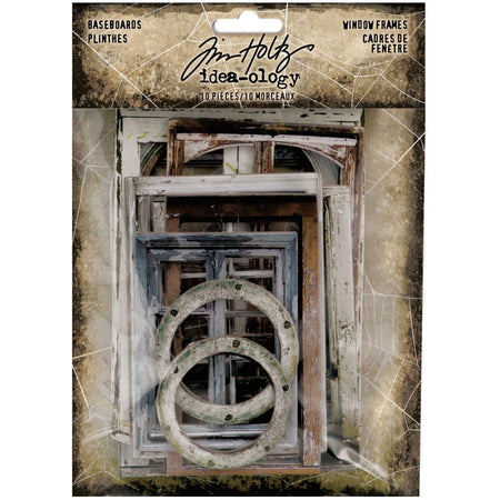 Tim Holtz Idea-ology - Halloween Baseboards Window Frames