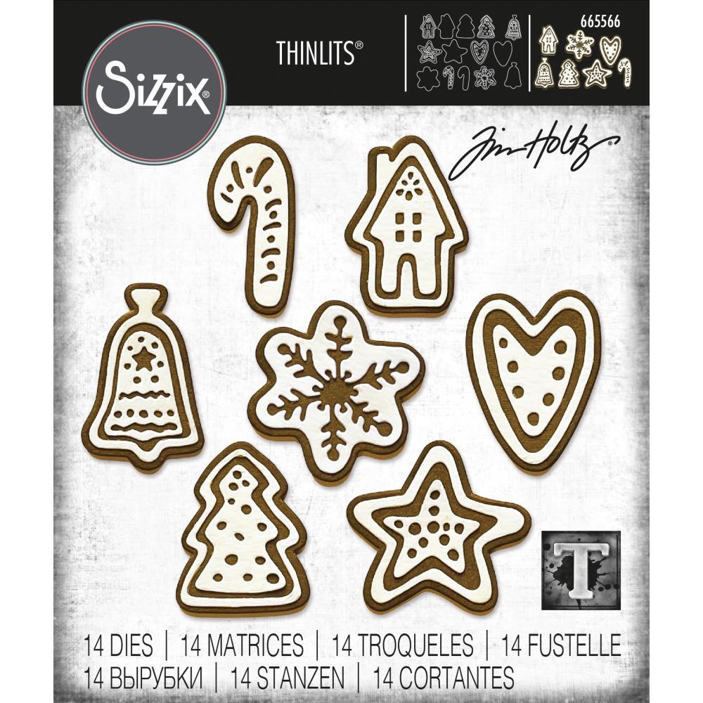 Sizzix Tim Holtz Alterations Thinlits Die - Christmas Cookies