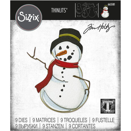 Sizzix Tim Holtz Alterations Thinlits Die - Mr Frost