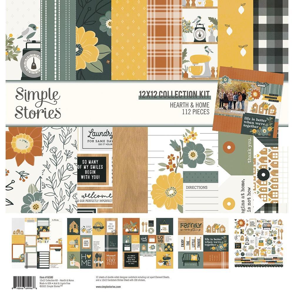 Simple Stories Hearth & Home - 12x12 Collection Kit