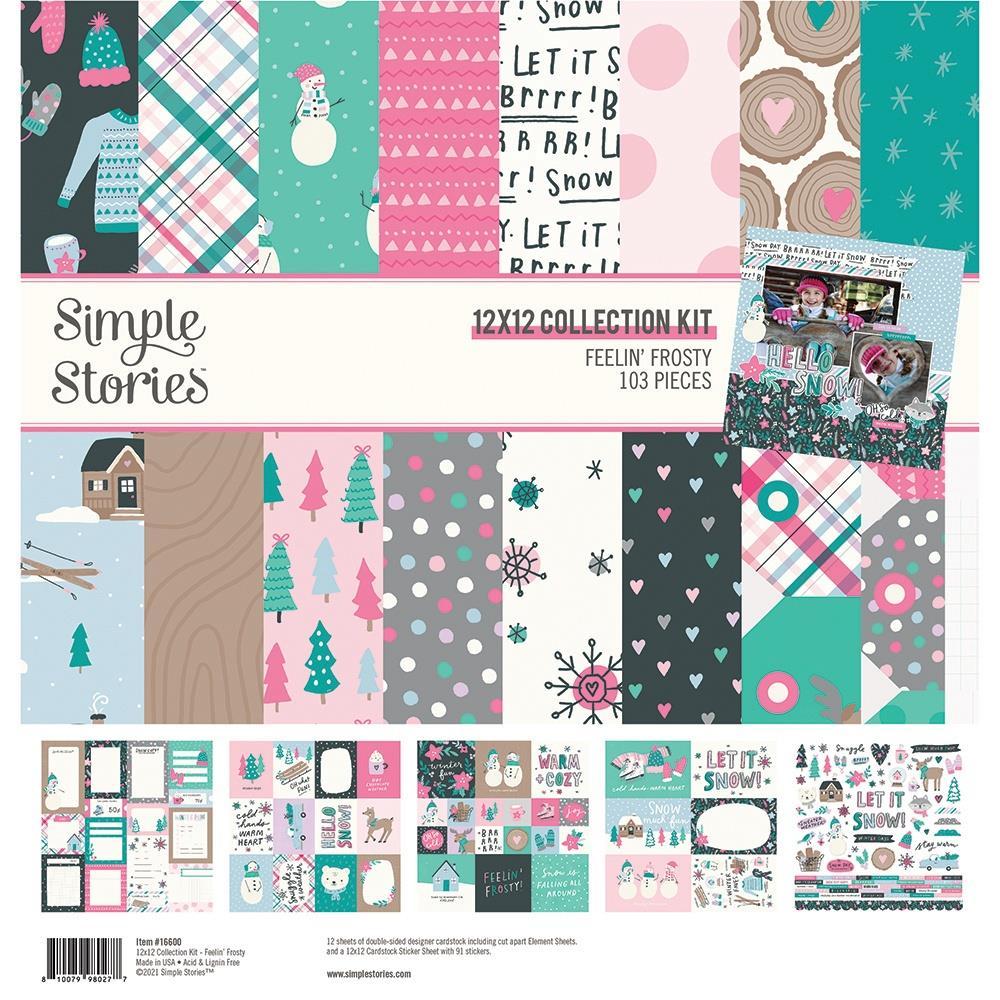 Simple Stories Feelin' Frosty - 12x12 Collection Kit