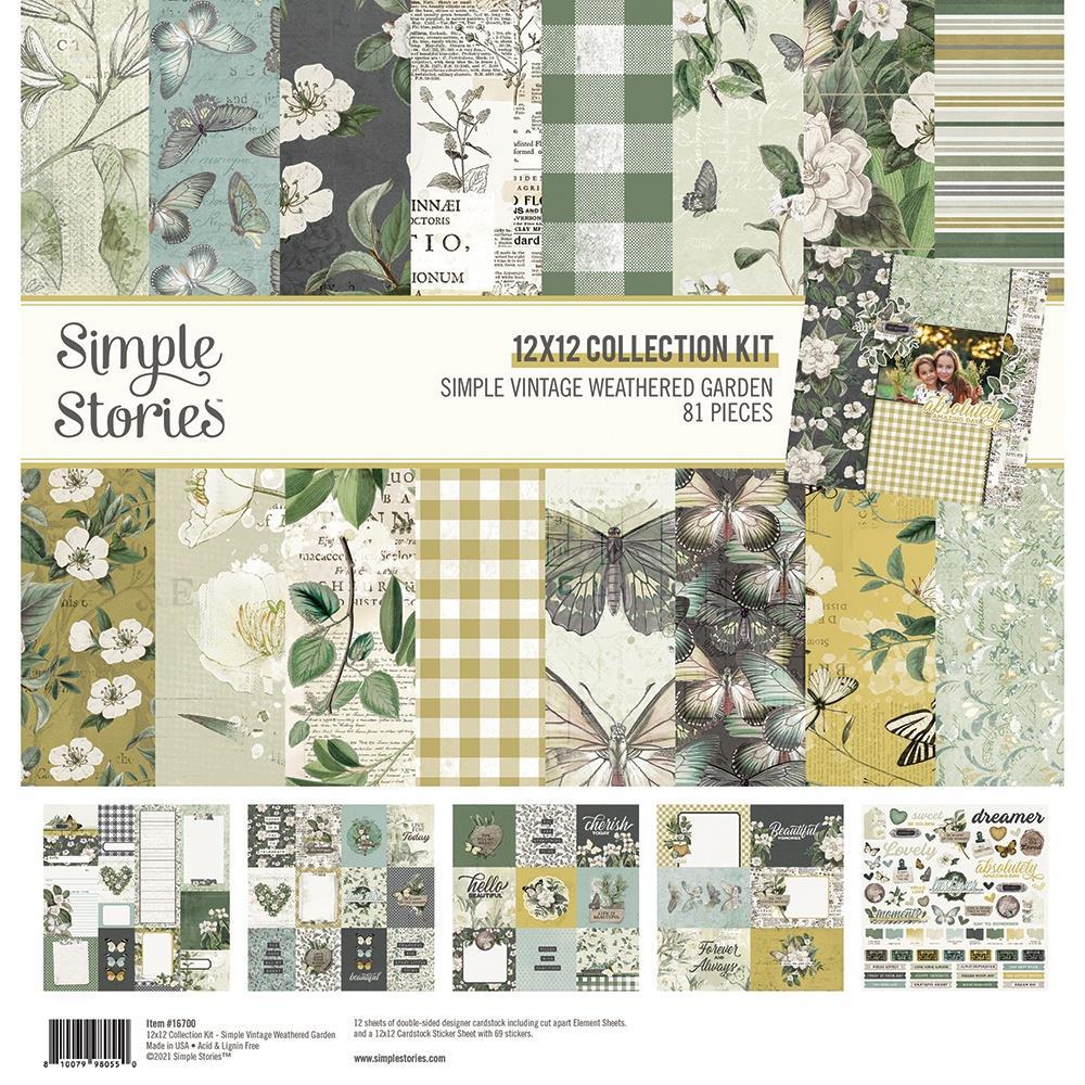 Simple Stories Simple Vintage Weathered Garden - 12x12 Collection Kit