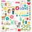 Bella Blvd Let Us Adore Him - Ciao Chip Chipboard Stickers