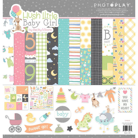 Photoplay Hush Little Baby - Baby Girl Collection Pack