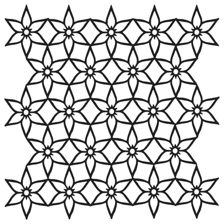Crafter's Workshop 6x6 Template - Starflower Net