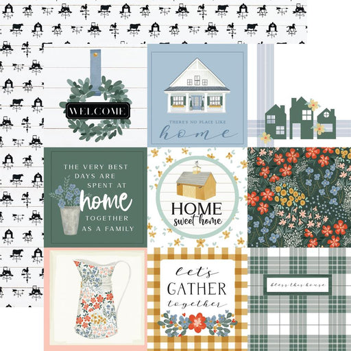 Carta Bella Farmhouse Summer - 4x4 Journaling Cards