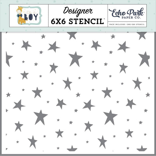 Echo Park It's A Boy - Underneath The Stars Stencil