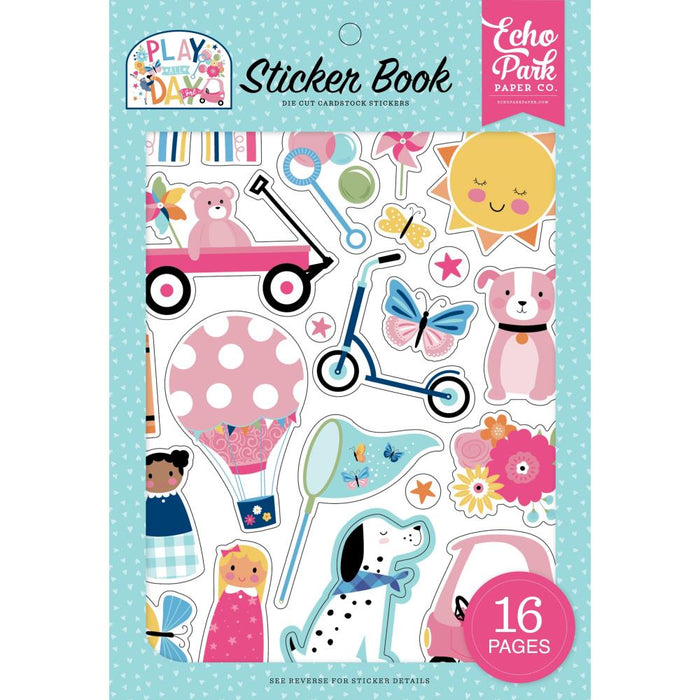 Echo Park Play All Day Girl - Sticker Book