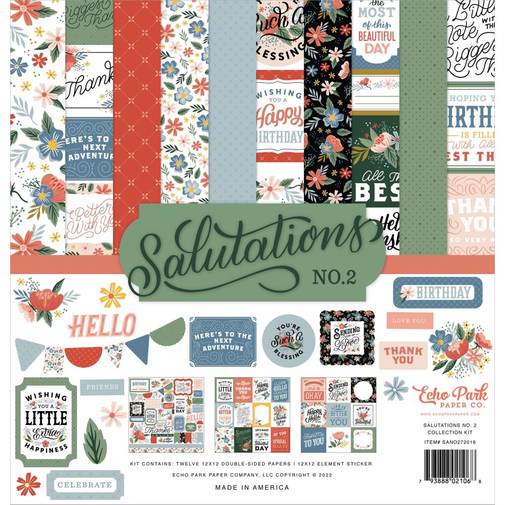 Echo Park Salutations No. 2 - Collection Kit