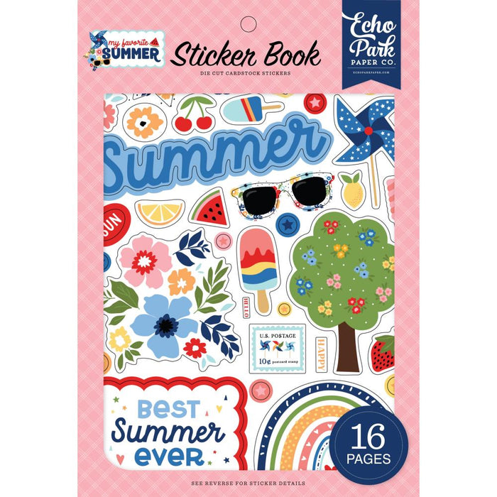 Echo Park My Favorite Summer - Sticker Book