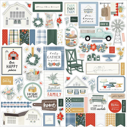 Carta Bella Farmhouse Summer - Element Stickers